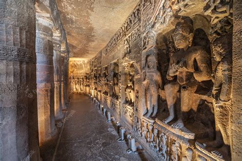 Premium Photo | Ajanta caves, India