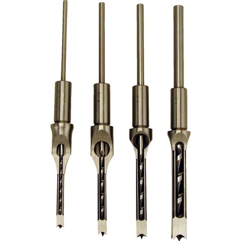 Powermatic Premium Mortise Chisel and Bits, Set of 4 in the Chisel Mortising Bits department at ...