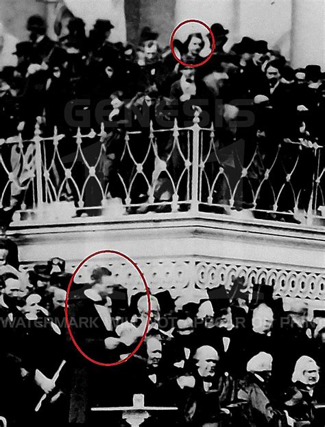 1861 JOHN WILKES BOOTH PRESIDENT ABRAHAM LINCOLN INAUGURATION 8X11 ...