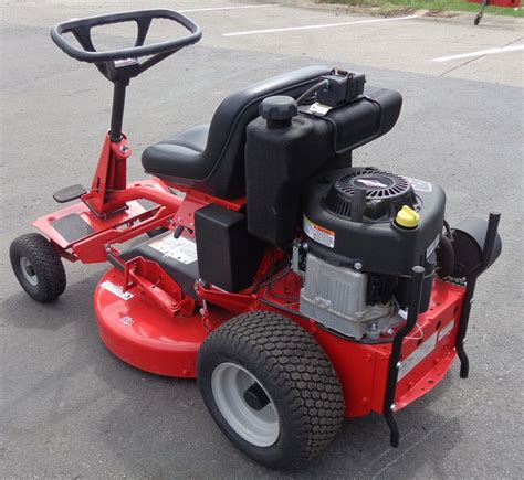 USED 28'' SNAPPER REAR ENGINE RIDER WITH BAGGER LAWN MOWER 12.5 HP ...