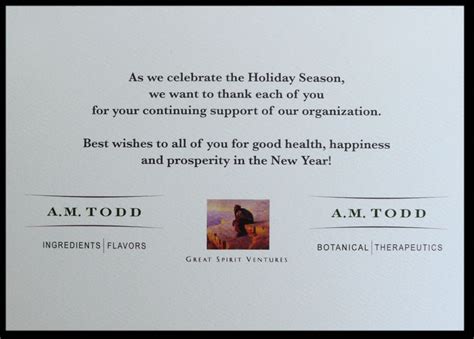 Business Holiday Card Messages: Examples Of What T