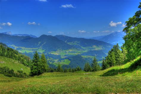 Photos Bavaria Germany Nature mountain landscape 2592x1728