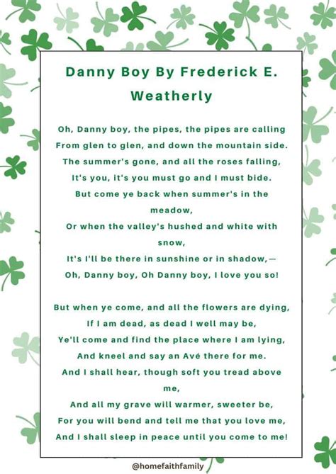 16 Irish Inspired St. Patrick's Day Poems And Songs For Kids - Home ...