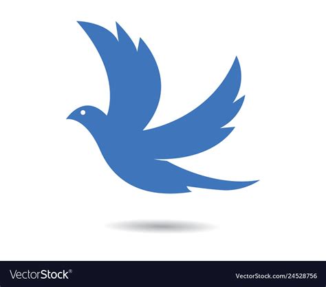 Dove icon Royalty Free Vector Image - VectorStock