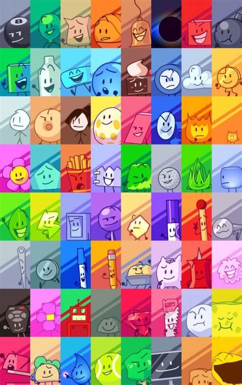 BFDI/BFB/TPOT Characters Tier List (Community Rank | List template, Cute little drawings ...