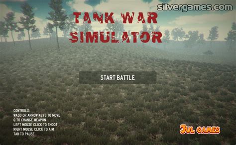 Tank War Simulator - Play Online on SilverGames 🕹️