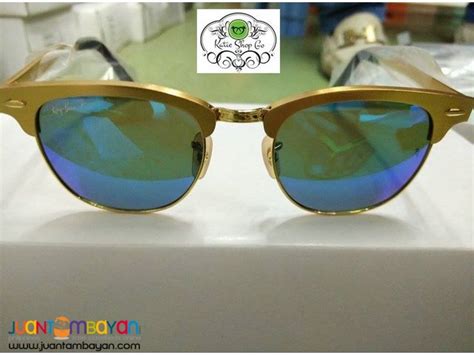 RAY BAN CLUBMASTER ALUMINUM FRAME - RAY BAN SUNGLASSES