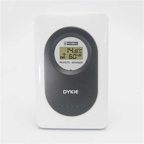 Outdoor Wireless Remote Sensor Weather Station Transmitter Outdoor Temperature Humidity Display ...