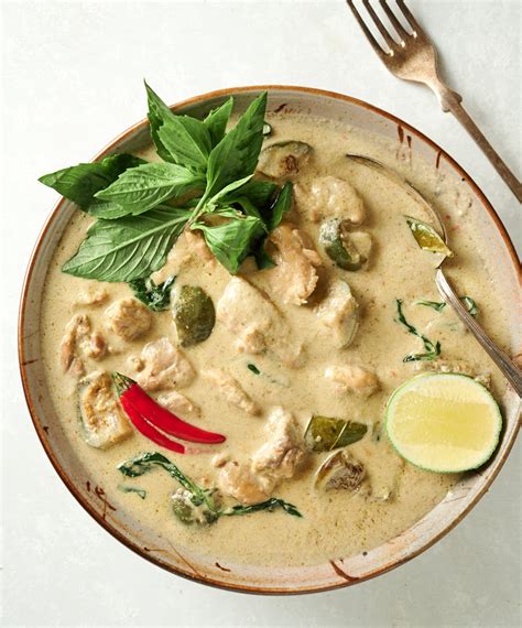 thai green curry from scratch - glebe kitchen