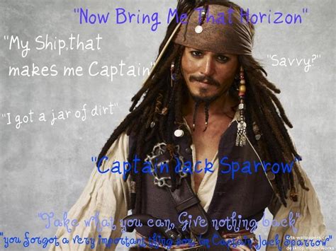 Captain Jack Sparrow Quotes - Pirates of the Caribbean Fan Art (21455670) - Fanpop