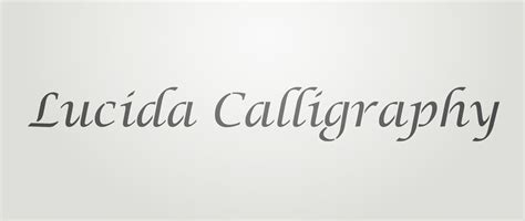 Lucida calligraphy font alphabet - registrypole