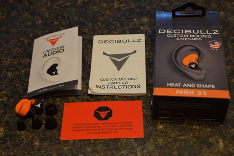 Decibullz Percussive Earplugs: Reactive Hearing Protection • Spotter Up