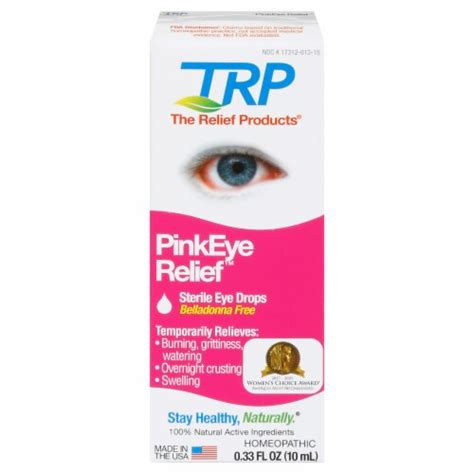 TRP Pinkeye Relief Eye Drops, 0.33 fl oz - Kroger