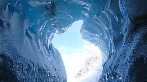 2560x1440 Ice Cave 1440P Resolution HD 4k Wallpapers, Images ...