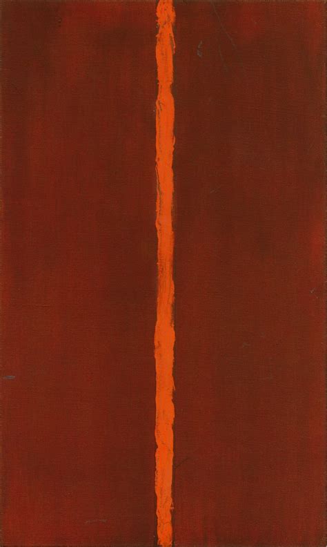 Barnett Newman, Onement I, 1948 | Barnett newman, Abstract art painting ...