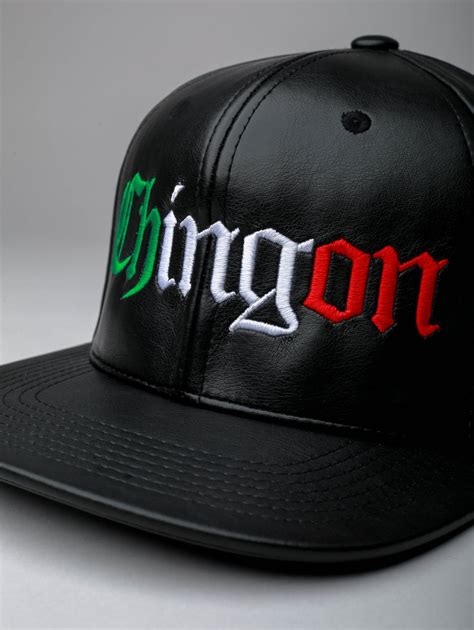 Chingon Mexico Colors "Leather Black" Snapback Hat – GeorgeLopezStore