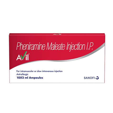 Avil Injection 10X2ml - Buy Medicines online at Best Price from Netmeds.com