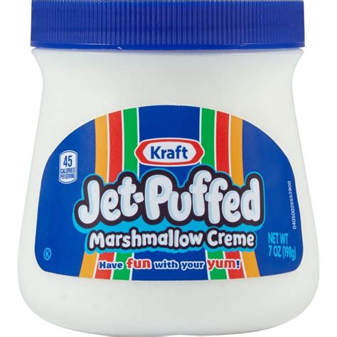 Kraft Jet-Puffed Marshmallow Creme - 7oz | Jet puffed marshmallows, Marshmallow creme ...