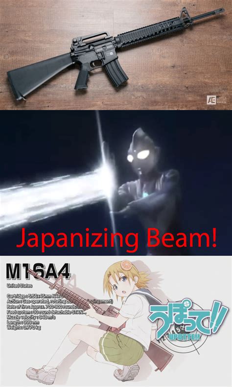 American gun turning Japanese | Japanizing Beam! | Know Your Meme