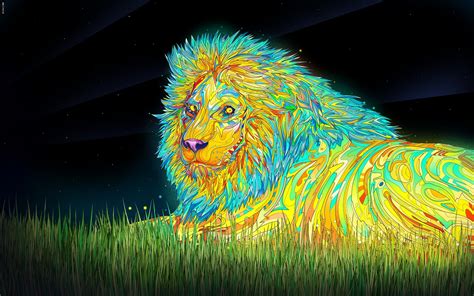 Rainbow Lion Wallpaper (57+ images)