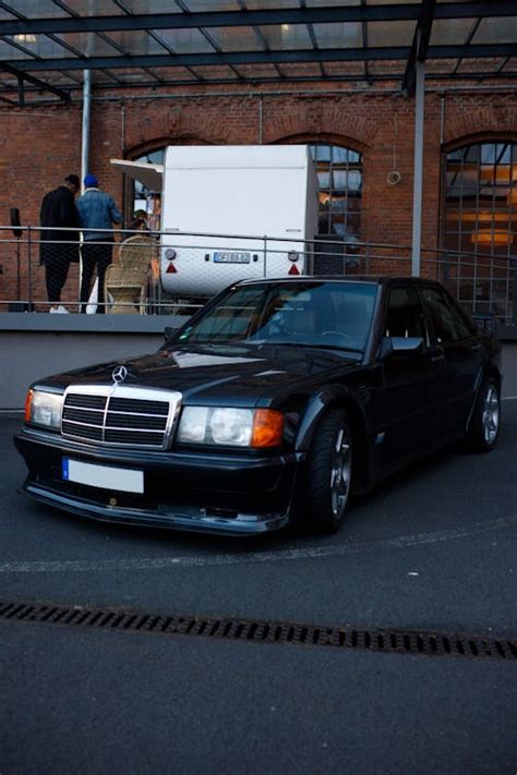 Black Mercedes Wagon on Road · Free Stock Photo