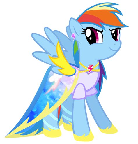 Rainbow Dash - The Mane Dress Project by KibbieTheGreat