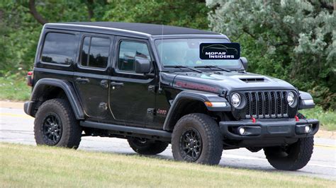 CAUGHT: Second Jeep® Wrangler Rubicon 392 Shows Us Brand Is Serious ...