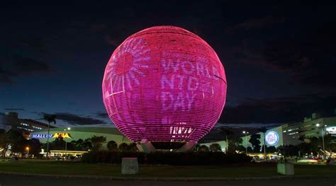 MOA Globe, world’s famous landmarks light up for NTD Day - Manila Standard