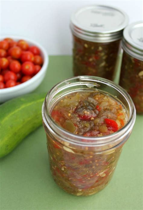 Sweet Pickle Relish Canning Recipe - Happy Mothering