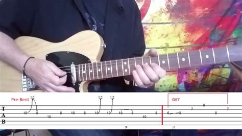 OLD BROWN SHOE GUITAR SOLO - How To Play The Guitar Solo From Old Brown ...