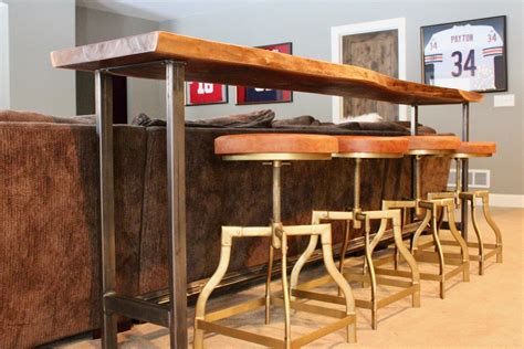 Live Edge Bar Tables - Custom Made Hardwood Furniture — Stockton ...