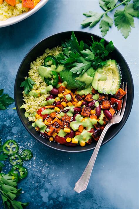 Kidney Bean Bowls (With Sweet Potatoes!) - Chelsea's Messy Apron