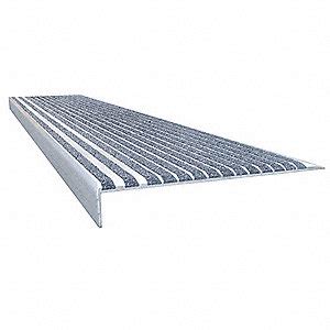 WOOSTER PRODUCTS Concrete Gray, Extruded Aluminum Stair Tread Cover, Installation Method ...