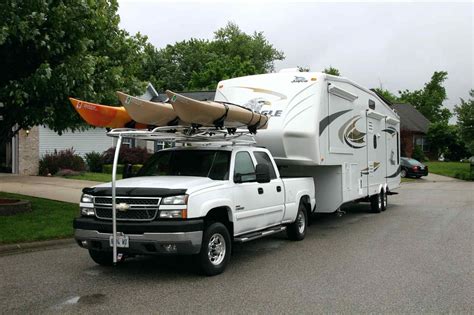 Best 5th wheel hitch | Kayak rack for truck, Kayak storage, Kayak rack