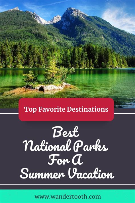 Best National Parks For a Summer Vacation - Wandertooth Travel