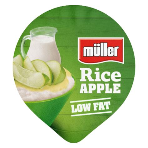 Muller Rice Apple Low Fat Pudding Dessert | NTUC FairPrice