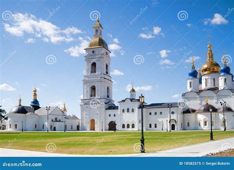 Tobolsk Kremlin stock image. Image of cossack, church - 18582575