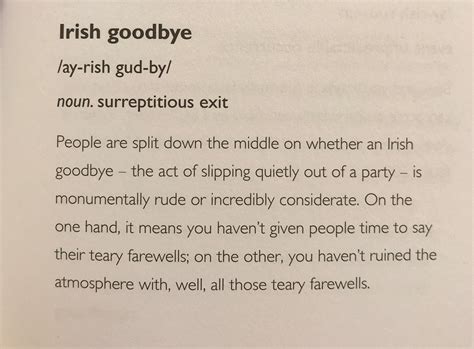 An Irish Goodbye - AverkisReyyan