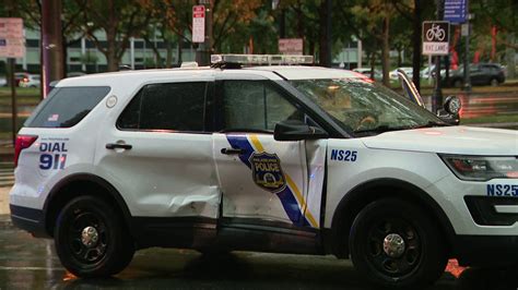 Philadelphia police officer injured after patrol car crash in Spring Garden, officials say | FOX ...