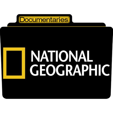 Documentaries National Geographic Icon | TV Movie Folder Iconpack | Aaron Sinuhe