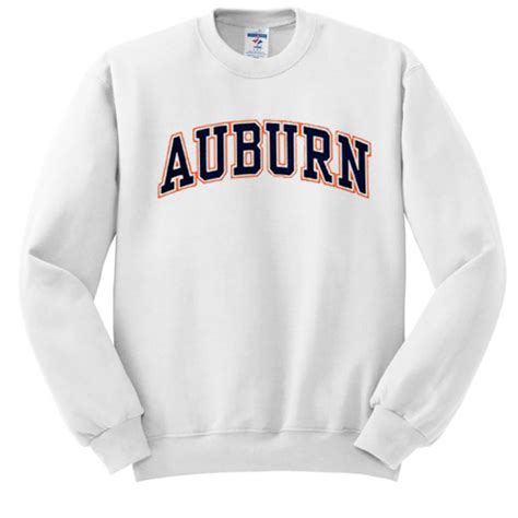 About Auburn University sweatshirt This sweatshirt is Made To Order, we ...