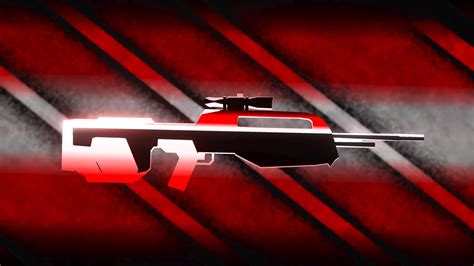 Red Gun Wallpaper