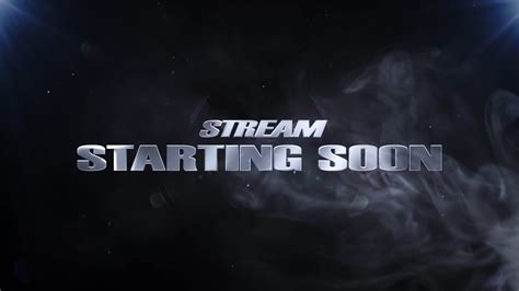 Stream Starting Soon Cinematic Smoke Intro 13277933 Stock Video at Vecteezy