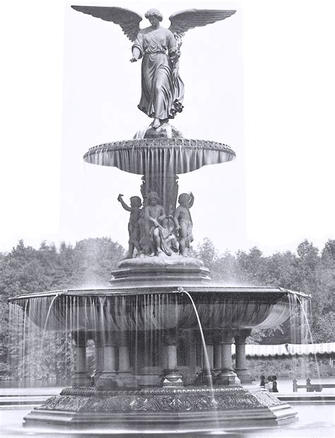 Fountain of Central Park - 1880