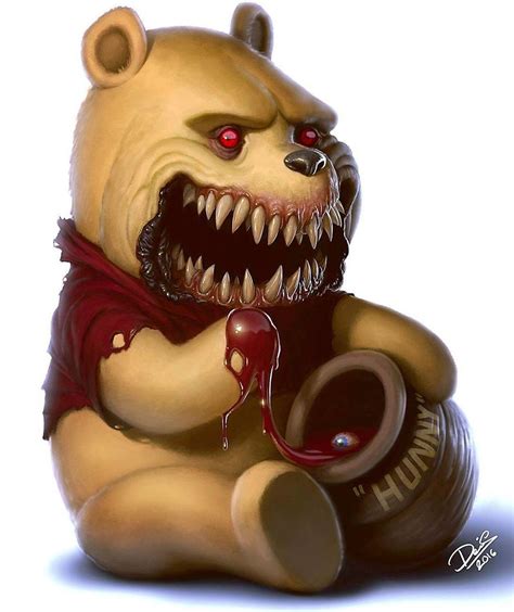 If Your Favorite Childhood Characters Were Turned Into Monsters (16 Pics) | Bored Panda