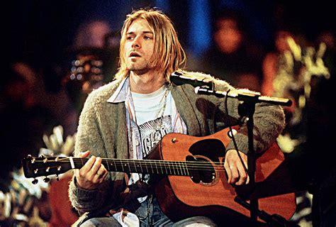 Kurt Cobain Print MTV Unplugged in New York 1993 Nirvana Poster Digital ...