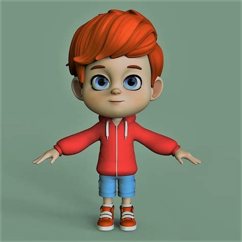 ArtStation - 3d cartoon character