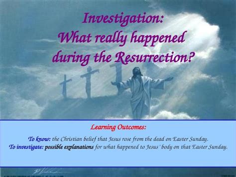 (PPT) Investigation Jesus' resurrection - PDFSLIDE.NET