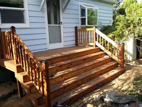 Back Porch and Steps – Steve Edgren Carpentry, LLC | Mobile home porch ...