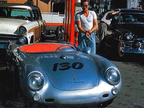 James Dean's 1955 Porsche Spyder